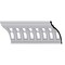Ekena Millwork 15 1/2"H x 13 3/8"P x 20 5/8"F x 94 1/2"L, Melbourne With Bead Crown Moulding MLD15X13X20MB - alternate 1